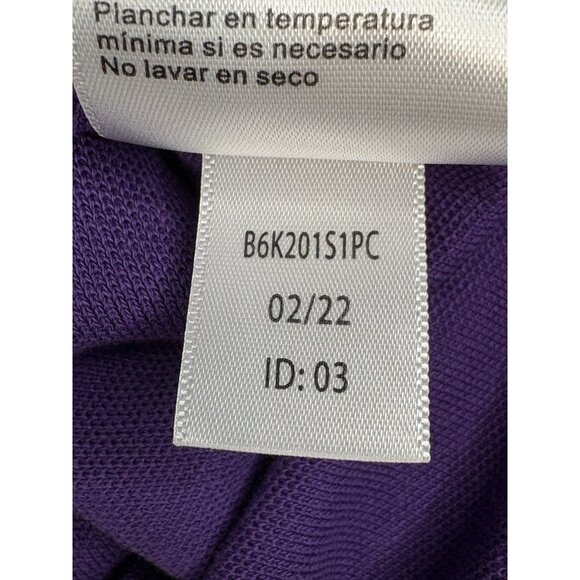Psycho Bunny Purple Polo Short Sleeve Shirt Men’s Small Pima Cotton - Picture 9 of 14